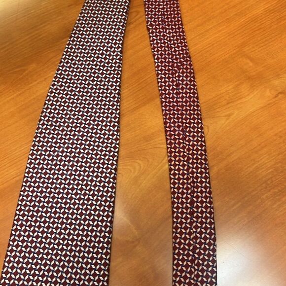 Isaac Zelcer 100% Silk Tie Classic Blue & Orange Paisley Necktie Business Formal - Picture 2 of 5